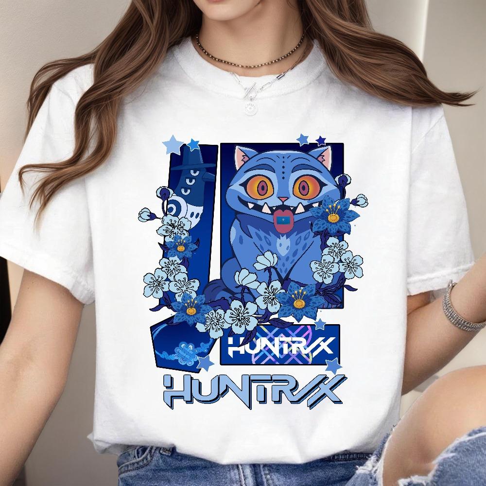 

Kpop Huntrix Tee Derpy Tiger Baby Shirt Demon Hunters Fan Gift Saja Boy Merch Collectible Movie Shirt For Kpop Huntrix Fans M