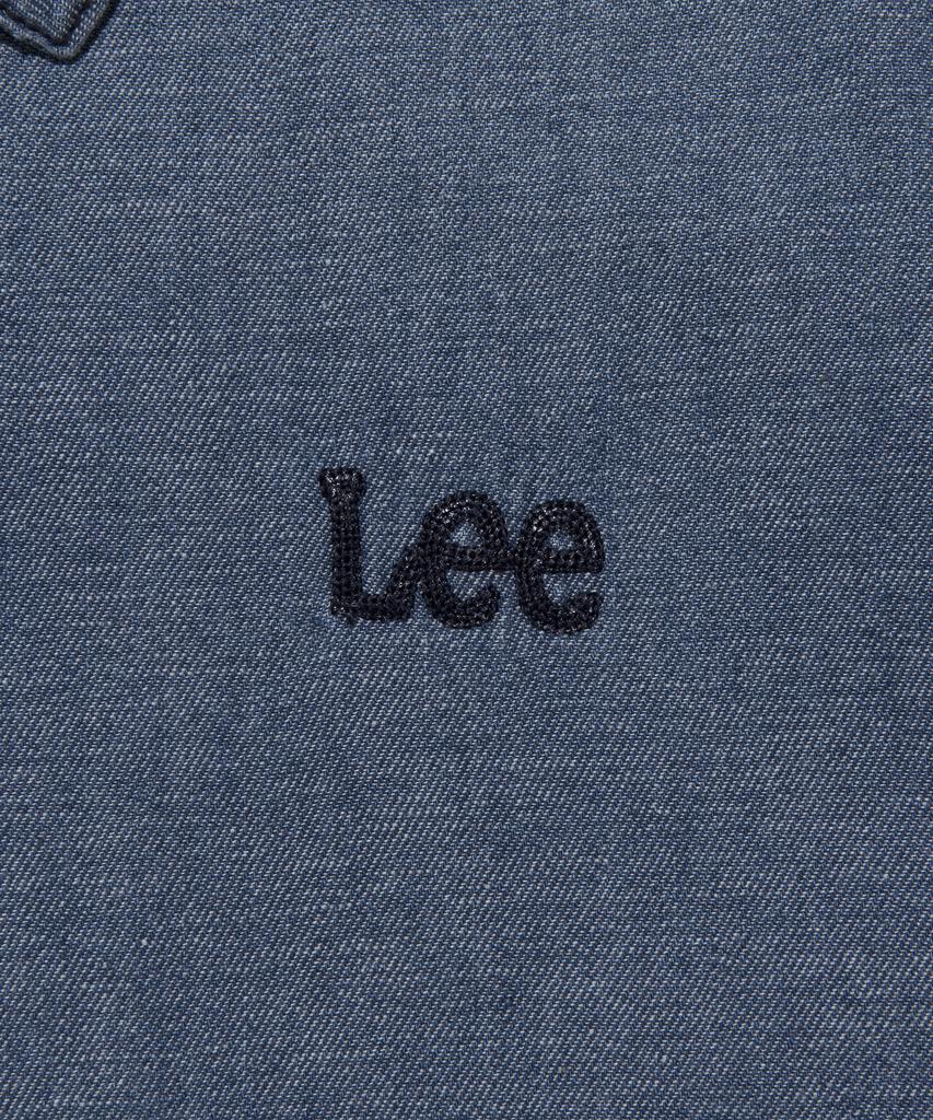 Lee Linen Denim Blouson Jumper Indigo Light