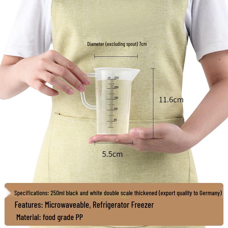 

Dual-Scale Plastic Measuring Cup