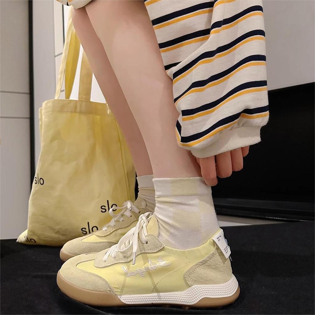 Balett Smidig Serie ~ Mjuka Botten Andningsbara Tyska Träningsskor för Kvinnor Vår Nya Casual Sport All-Matchande Cortez