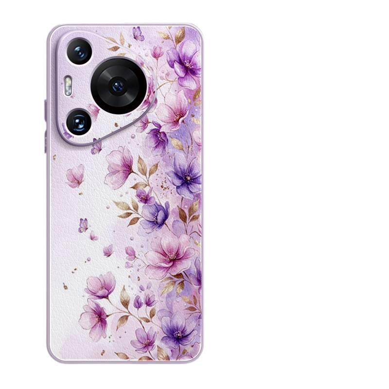 Suitable for Huawei Pura70 Mobile Phone Case, New Pura80pro + Case P70 Lambskin P60 Magnetic Bracket