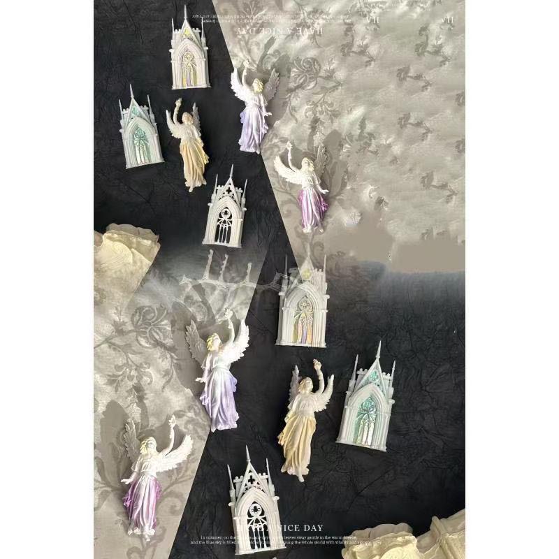 High Transparency Angel Silicone Mold for European Style Nail Art