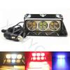 Lampă LED Mașină 12 LED-uri Poliție Parbriz Intermitent Lampă de Avertizare Stroboscopică Urgență Tablou de Bord DC12V Chihlimbar Albastru Alb Roșu