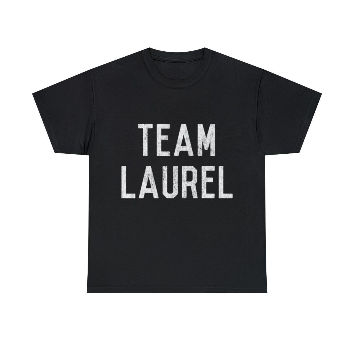 Team Laurel Graphic Tee Shirt, S-5XL XXL