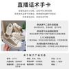 Leather little white shoes women's autumn new women's muffin baseplate shoes versatile casual shoes heightening sports women's shoes