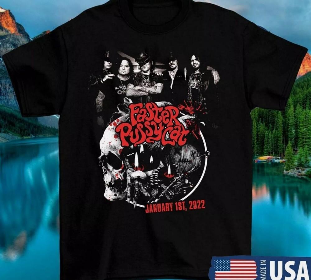 

Faster Pussycat Tour Unisex Black Men All 4XL