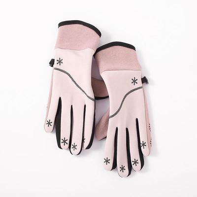 Warm Gloves for Driving Long Fingers Waterproof Non Slip Cold Proof Sports Touch Screen Outdoor Riding Women's Autumn and Winter Gloves