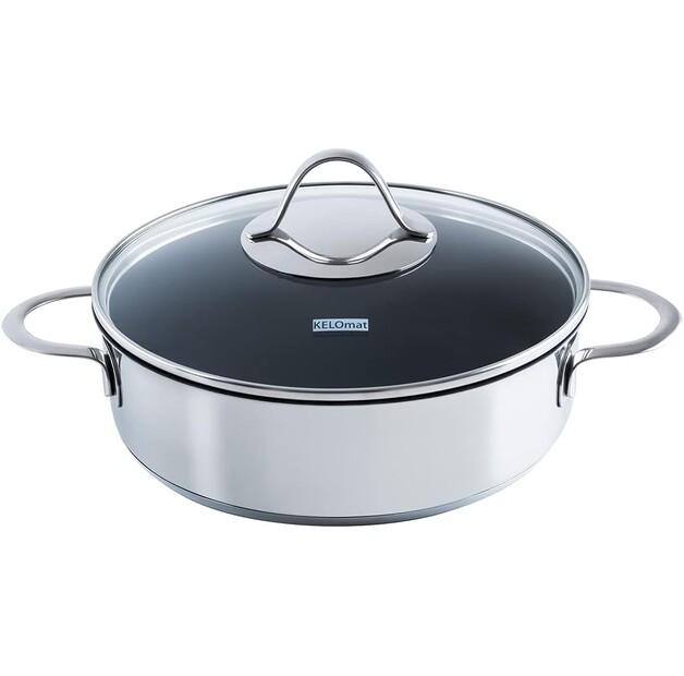 

Сковорода Kelomat Perfekt с крышкой 24 см (3544-383)