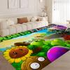 P-plant Vs Z-zombie Floor Mat Rectangle Anti-slip Home Soft Badmat Front Door Indoor Outdoor Mat Hotel Decor Mat