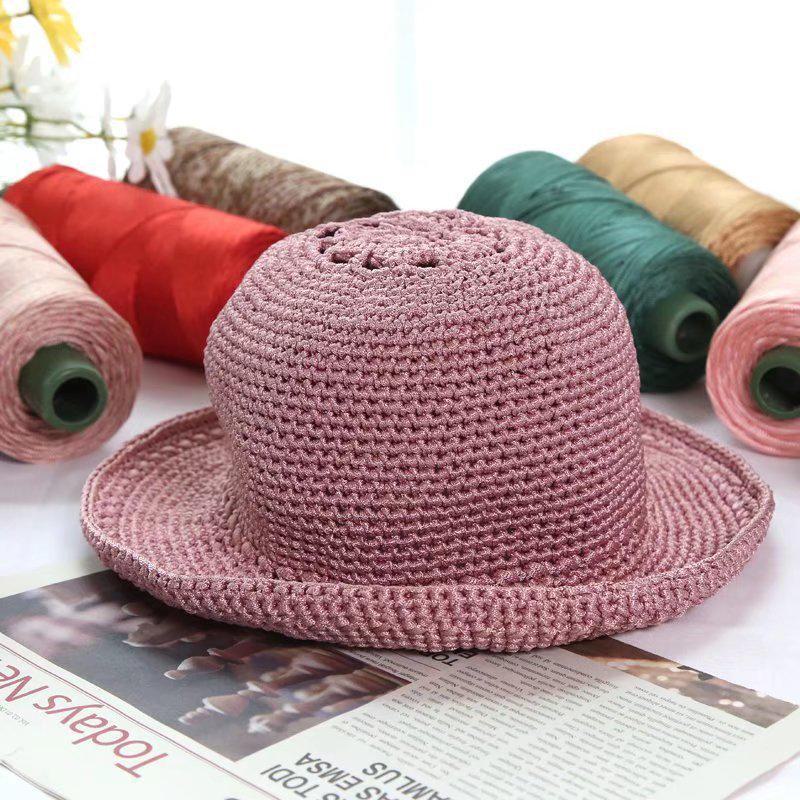 Lightweight Mercerized Cotton & Linen Thread for Hats, Shoes, Bags, Cushions. Perfect for Handmade Crafts with Upgraded Silk Line.