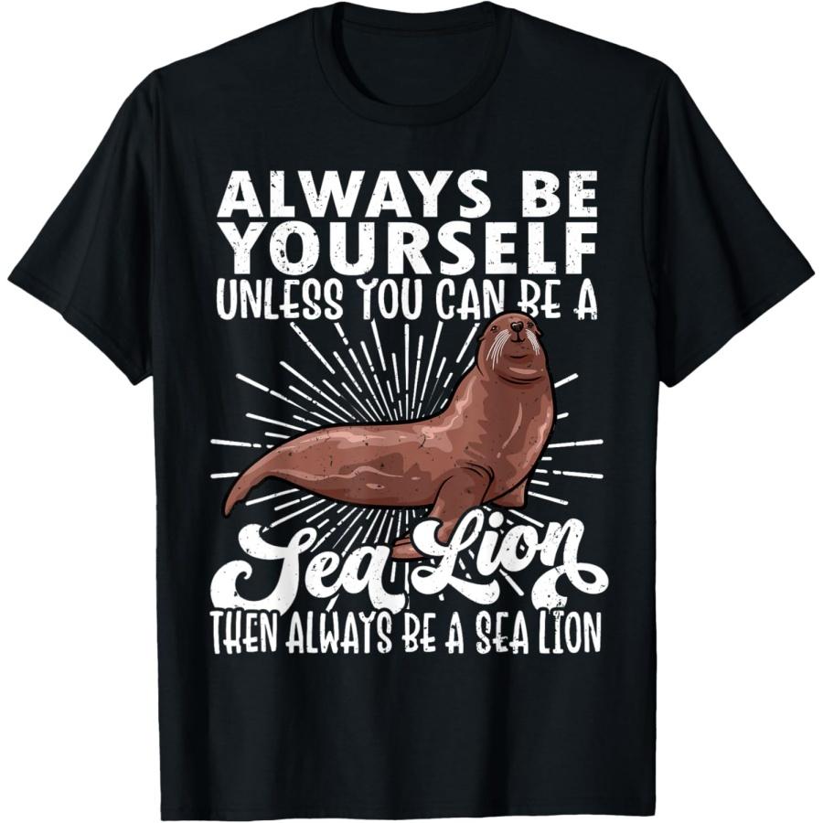 Sea Lion Lover, Sea Animals, Seal, Funny Sea Lion T-Shirt S