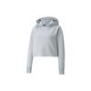PUMA Sweatshirts Women's Gray Hooded Thin Regular 520993-71