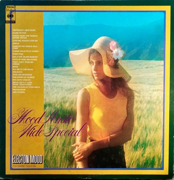 

LP Record MOOD MUSIC WIDE SPECIAL - Electon Mood Fantastic Sounds SOLU13 CBS/SONY Japan Obi Country/Folk Used