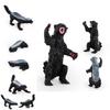 Premium Quality Honey Badger Ratel Figure Wild Animal Model Toy For Kids Gifts