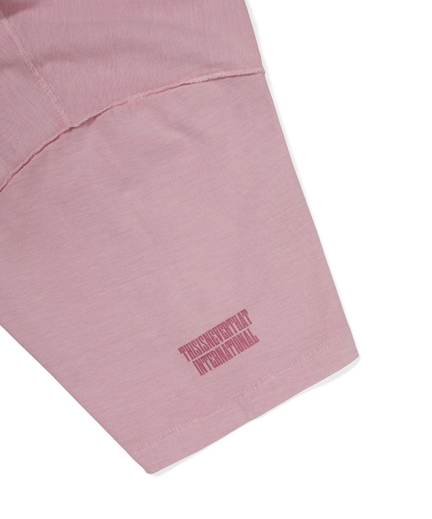 THISISNEVERTHAT Overdyed Reverse Tee Pink