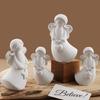 Angel Wing Statue Silicone Candle Molds Food Grade Silicones Mould Easy Demodling for Epoxy Resin Candle Soap Making