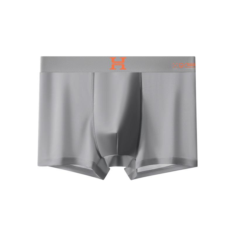 Ice Silk Men's Temperature-Sensitive Quick-Dry Boxer Briefs