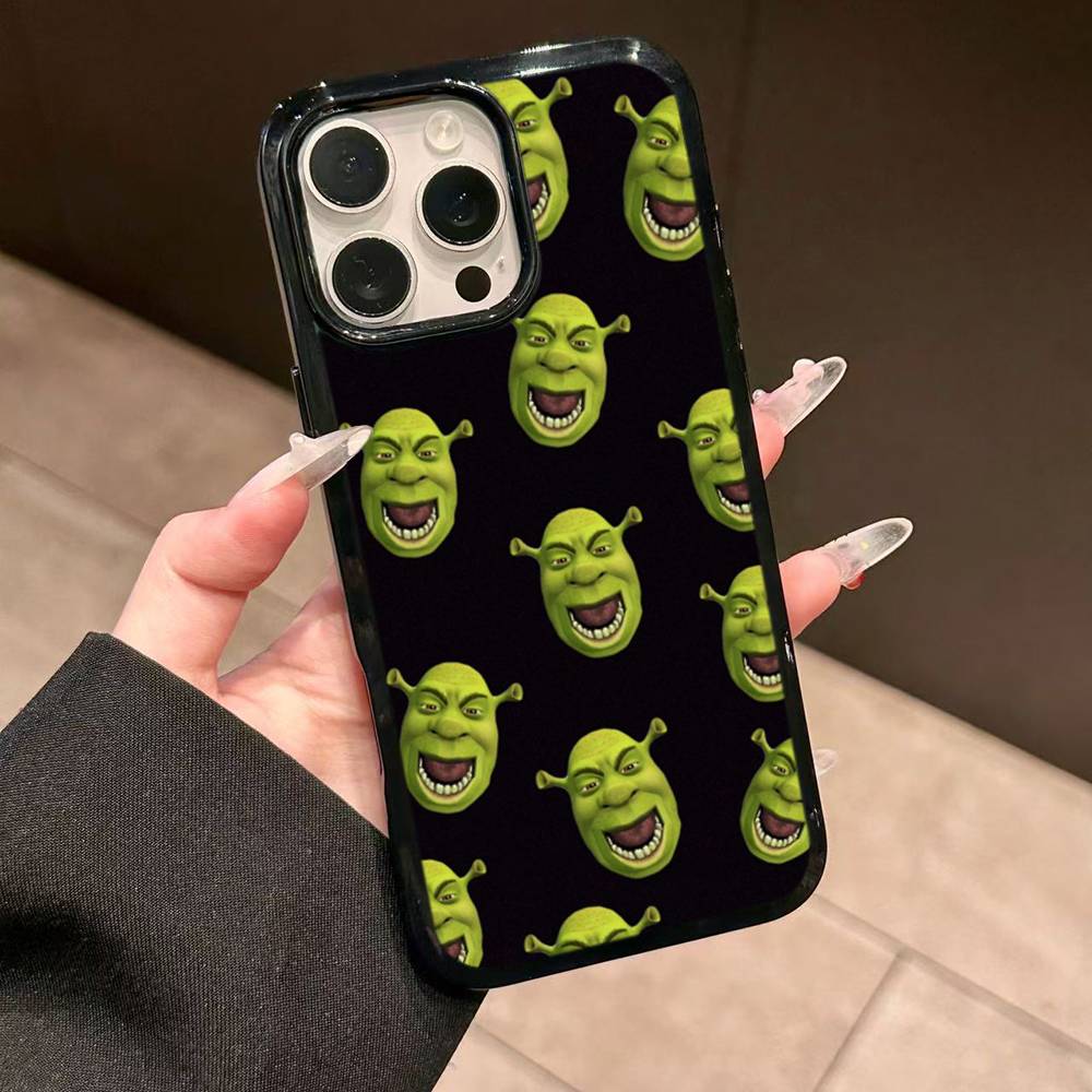 Classic Movie S-Shrek For IPhone 17 16 15 14 13 12 11 Mini Pro Max Plus PC+TPU Back Phone Cover