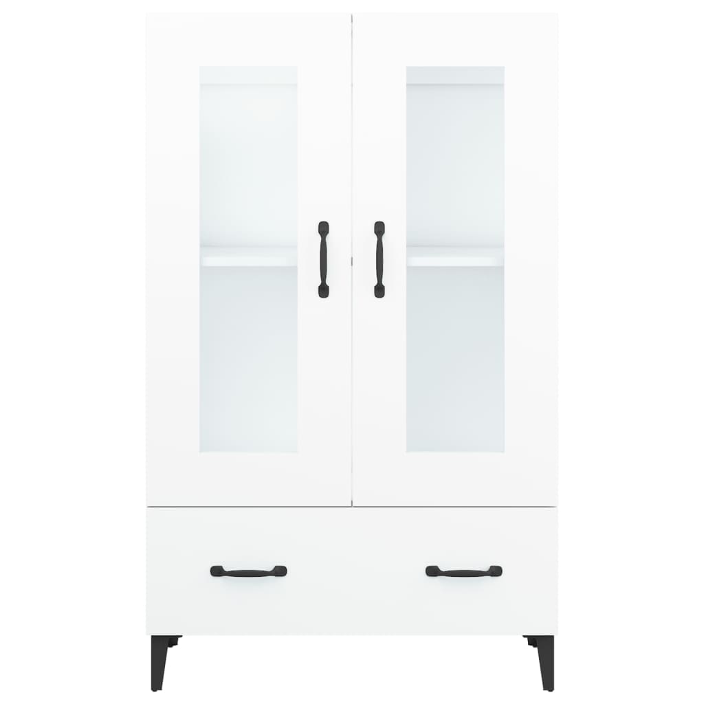 Highboard White 70 x 31 x 115 cm Engineered Wood