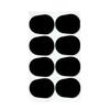 Wind Instrument Accessories 8pcs Alto Tenor Saxophone Clarinet Mouthpiece Cushions Patches Pads Black 0.8mm Thickness