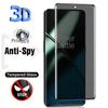 3D Curvo Privacidade Anti Espião Peeping Vidro Temperado Honor 30 50 60 70 80 SE 90 Magic 3 4 5 6 7 Pro Lite Ultimate Protetor De Tela