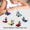6-pack Sonic Building Blocks Mini Action Figures Cartoon Race Car Minifigures Toys