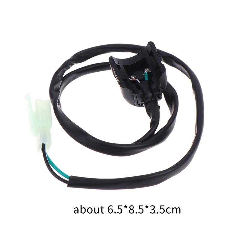 Motorcycle Kill Switch Red Push Button Horn Starter Control Switch Dirt Bike Atv Utv Dual Sport For 22Mm Handlebar Mounted Bars