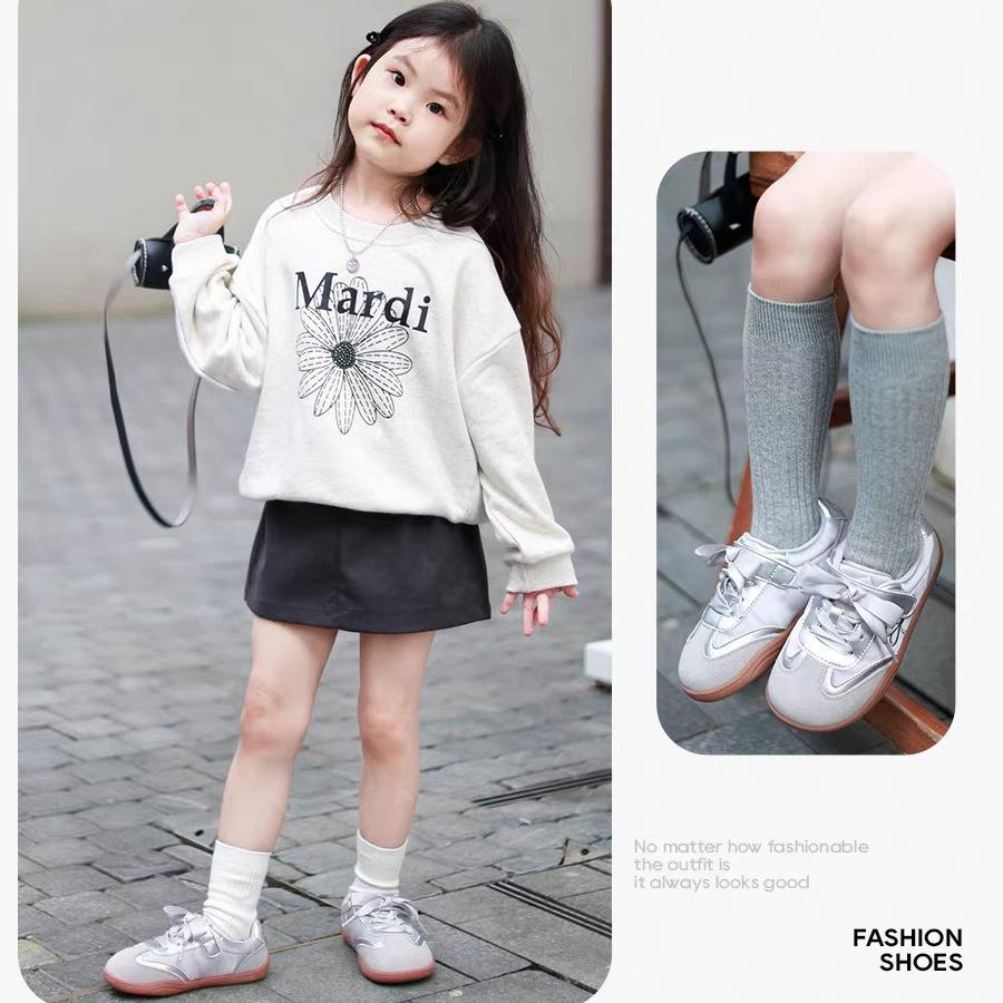 Mädchen Deutsche Trainerschuhe Frühling Herbst Kinder Sneaker Lässige Flache Schuhe Für Kindergarten Tägliches Tragen Bequem