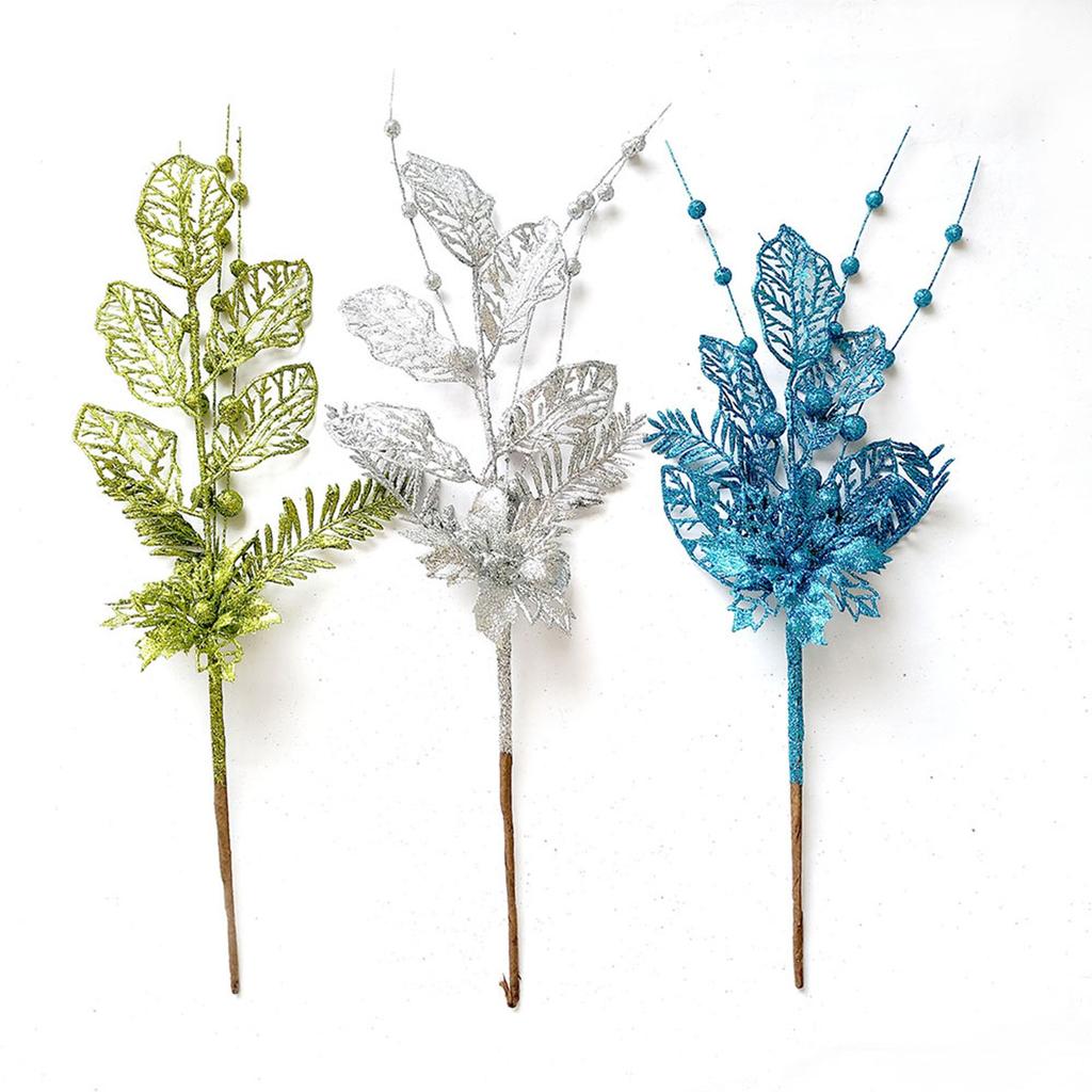 Julepynt, dekorasjoner, tregrener, juletreplugins, atmosfæretilbehør, simulerte tregrener og stiklinger