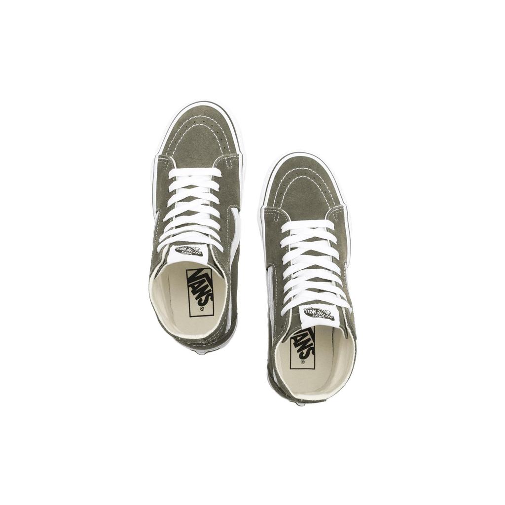 Vans Sk8 Tapered High-Top Skate Shoes Unisex Sneakers Dark-Green VN0A4U160FI