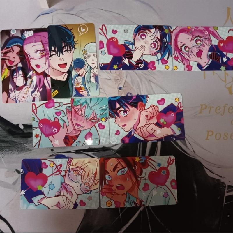 8Pcs/Pack 2025 Lovely Alien Stage TV Merch Fans Collection Character Cards Mizi Sua Ivan Till Hyuna Luka Valentine's Day Gift