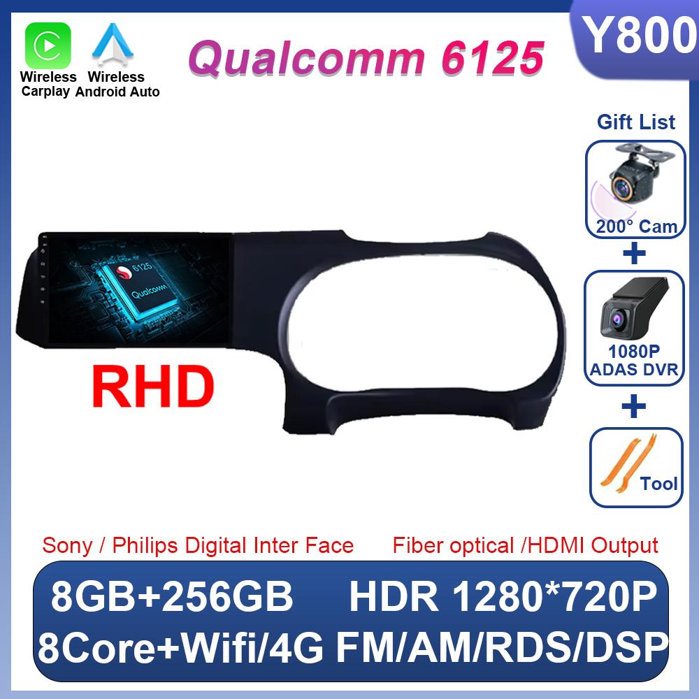 Android 14 Pentru Hyundai i10 2019 2020 2021 Radio Auto Video Stereo DSP Carplay Navigație GPS 4G WIFI 2 Din Fără Player DVD 8 Nuclee