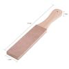 STONEGO Wood-Handled Sharpener Leather Honing Set with Double-Sided Polishing Plate for Razors Knives