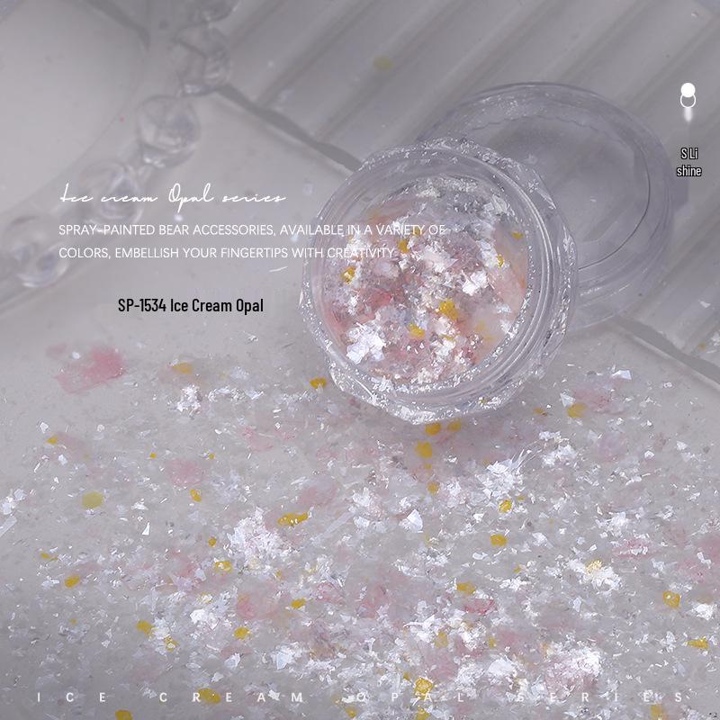 Nail Art Accessories: Mixed Glitter Irregular Sequins for Decorations