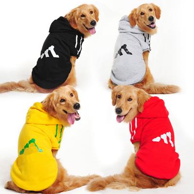 Large Dog Fleece Sweatshirt for Golden Retriever Husky Labrador Big Dog Clothes