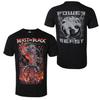 Beast In Black - T-shirt Stampata con Motivo Power of the Beast - T-shirt per Band Metal Adatta per B