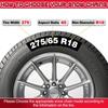 Auto Lock Snow Tire Chains,1 Min Quick, 4.5mm Enhance Manganese Steel Anti Skid Chains for Car SUV And Pickup Trucks Tire Tracti