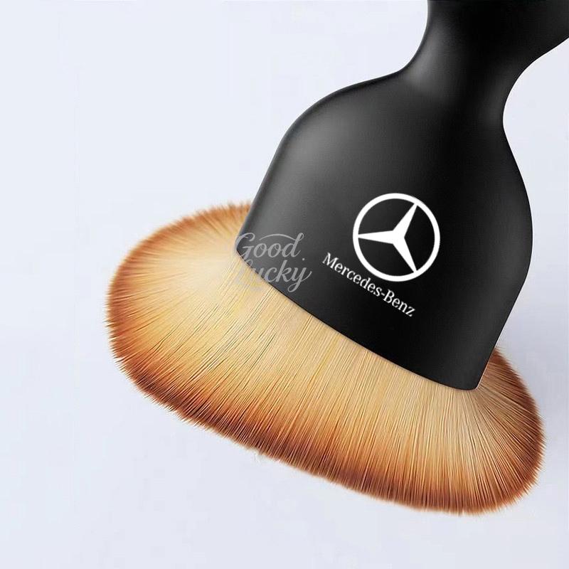 Keyrings Decals Microfiber Car Towel Cleaning Cloth Cleaning brush For Mercedes Benz A B C E Class GLS GLA GLK GLC CLS CLA AMG b2