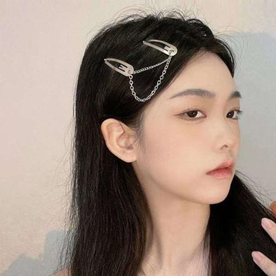 Clip Water Drop Clip Punk Hair Clip Women Hair Accessories Korean Style Hairpin Cool Cross Barrette