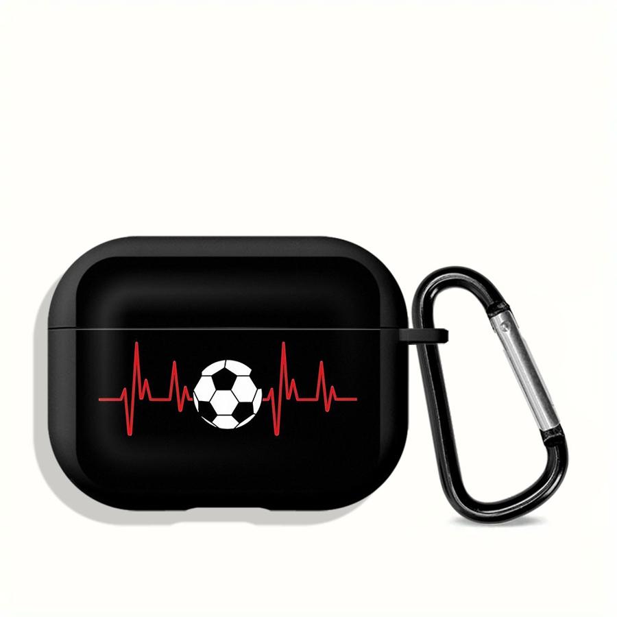 Kopfhörer Hüllen Abdeckung Hülle Für Airpods 3 Pro2 4 Pro Pro3 2 1 Fußball Kreatives Muster Airpods 2