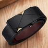 Belt Leather Casual Simple Men'S Belt Cowhide Young People Versatile Middle-Aged And Young Business Automatic Buckle Belt