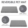 EMPSIGN Pet Mat, Dog Cushion, Dog Bed, Cat Bed, for Kennels & Cages, Indoor Use, Reversible, Summer & Winter Use, Year-Round Use, Heat and Cold Protec