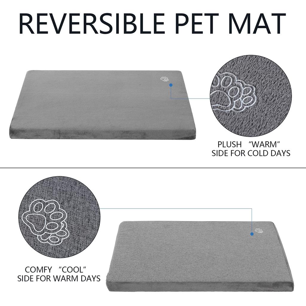 EMPSIGN Pet Dog Dog Cat Indoor Just the Right Removable Suitable for and Suitable for Senior and Senior Mat, Cushion, Bed, Bed, Kennel/Cage, Use,