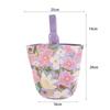 Large Capacity Canvas Handbag Korean Style Mummy Bag Cute Fresh Flower Bucket Bag  Travel