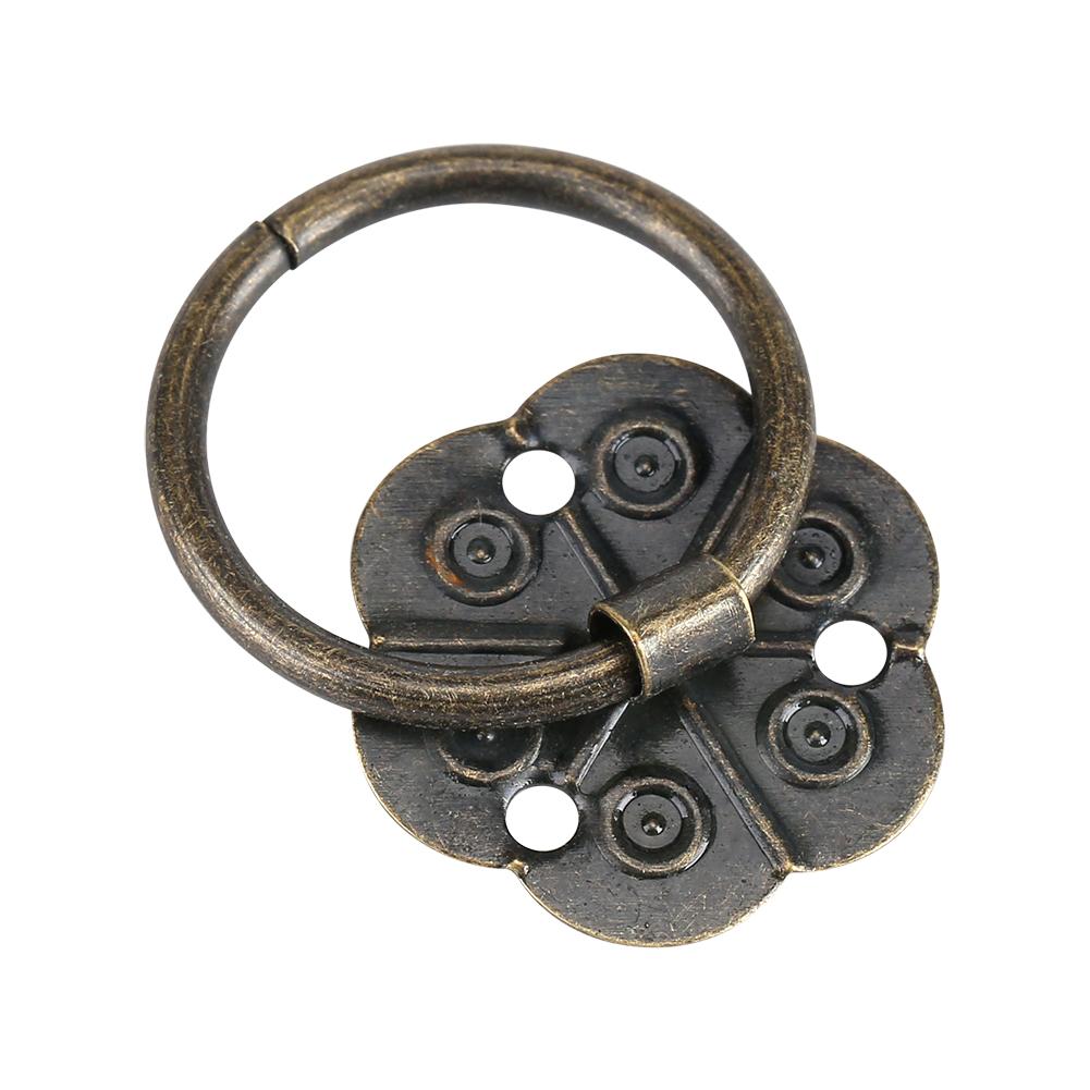 

20Pcs Iron Furniture Handle Drawer Cabinet Desk Door Ring Pull Hardware Home Decor Type 1