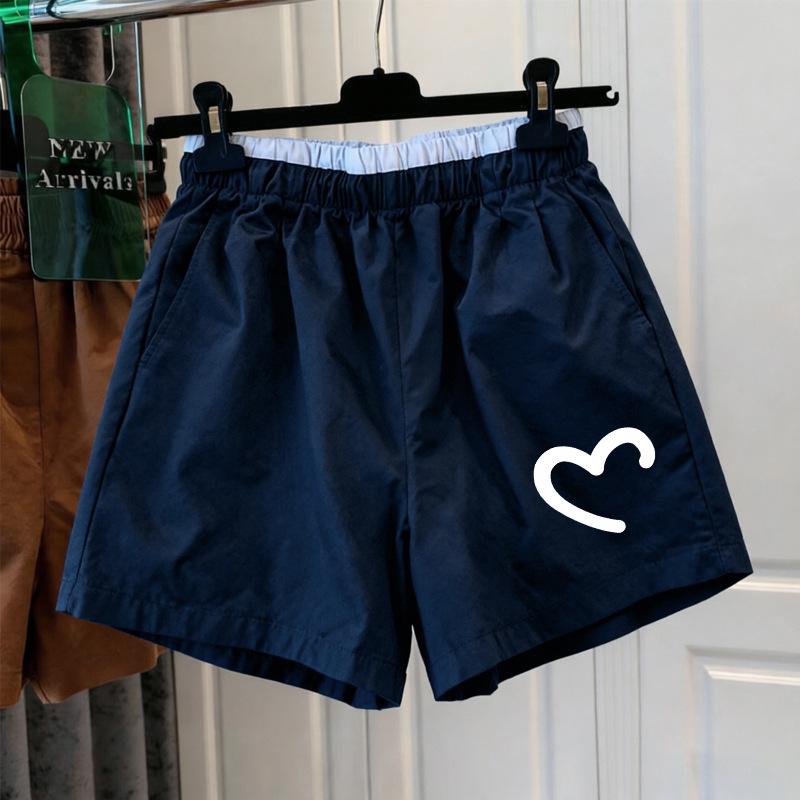 Girls' Color Block Quick-Dry Shorts: Summer 2026 Trendy Style for Middle & Older Girls