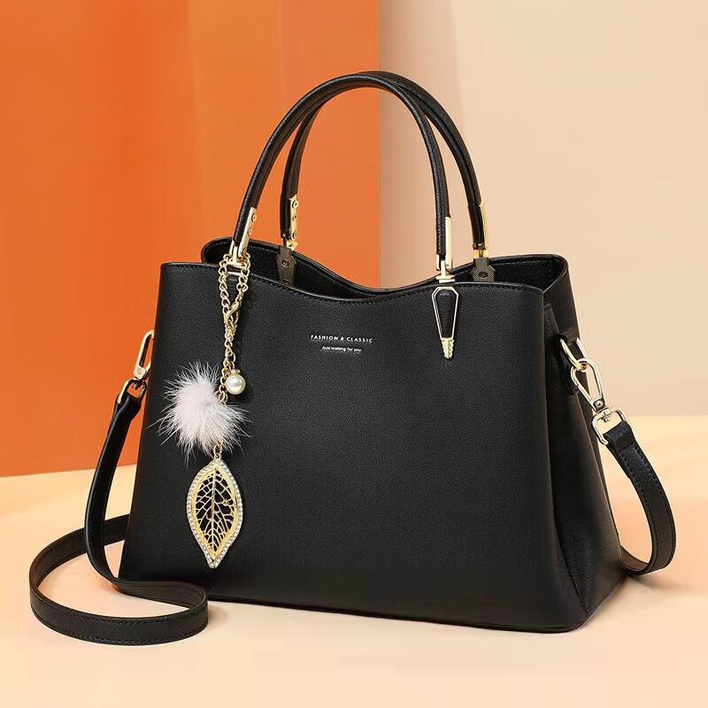 

Новая осенне-зимняя сумка через плечо из коровьей кожи для женщин Большая вместительная сумка для поездок на работу для женщин Корейская версия