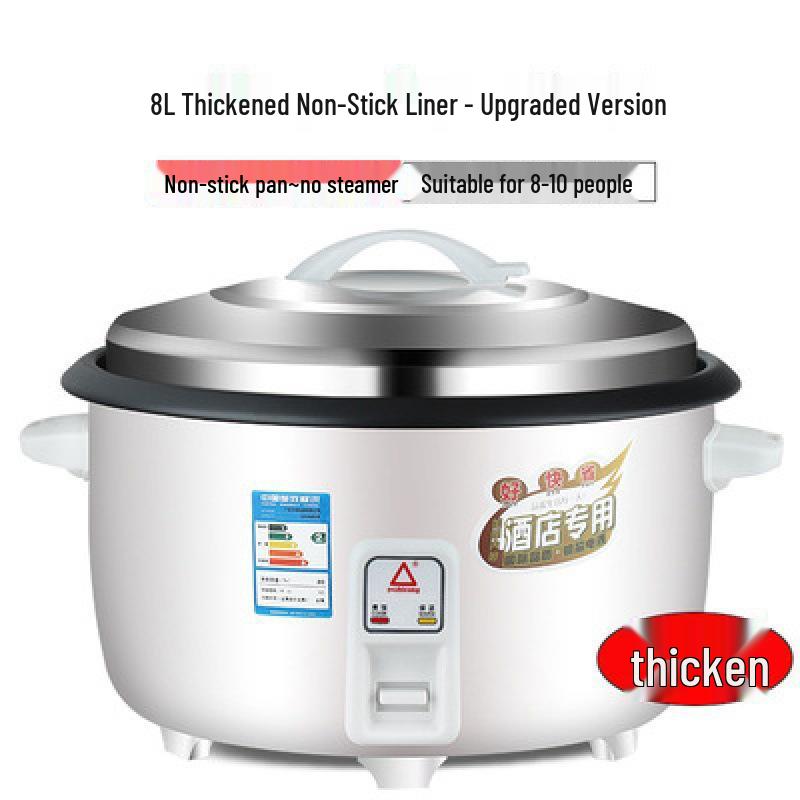 Triangle Brand Commercial Rice Cooker - Large Capacity for Restaurants, Ideal for Stews and Rice Dishes
