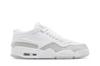 Women's Sneakers Nike Jordan 4 RM White Metallic Silver (Women's) White/White/Metallic Silver/White