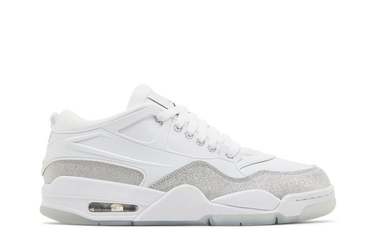 Women's Sneakers Nike Jordan 4 RM White Metallic Silver (Women's) White/White/Metallic Silver/White